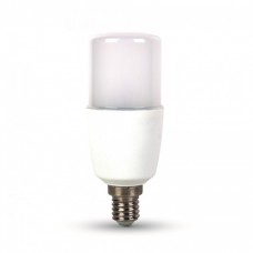 Led V-TAC  9W T37 Пластик 6400K Студена  бяла светлина